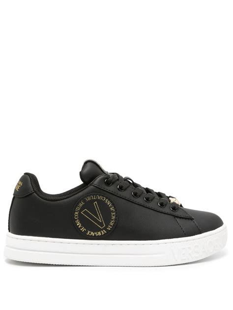 Versace Jeans Couture Court 88 Leather Sneakers 